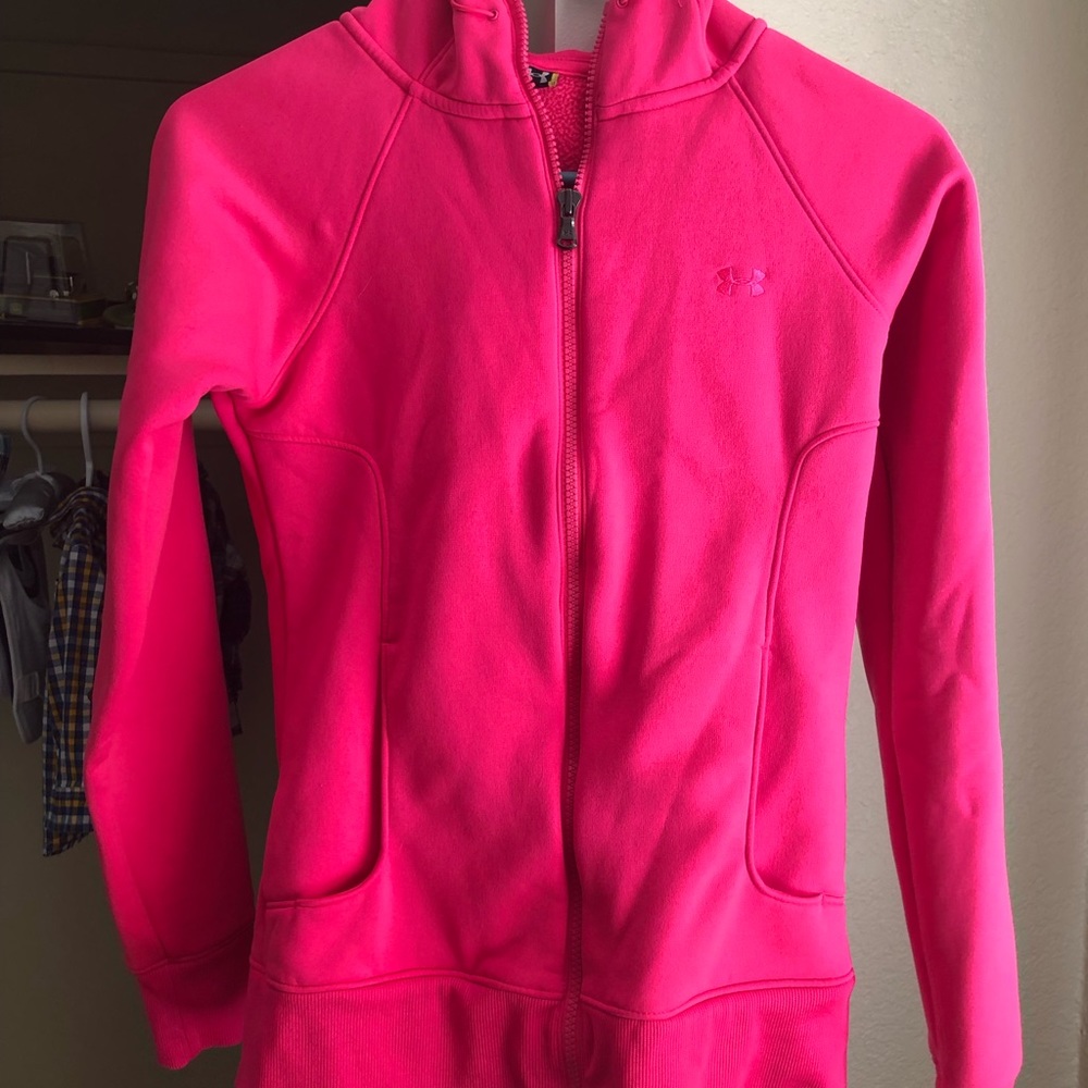 UA hot pink jacket